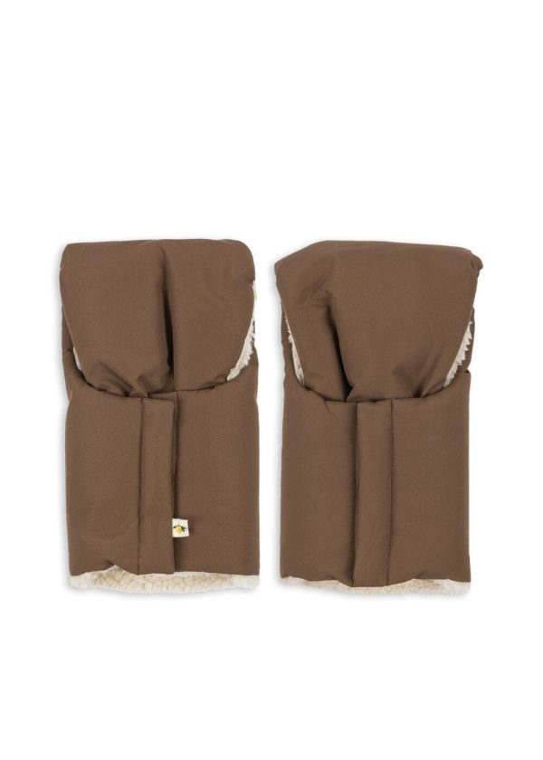 Konges Sløjd - Nohr Stroller Mittens - Walnut Online