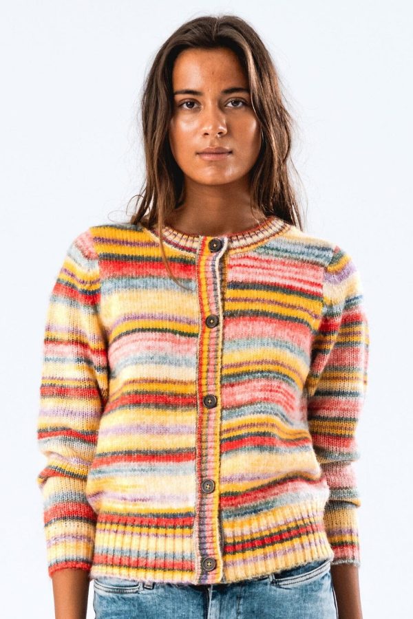 Lollys Laundry - Malall Cardigan Ls - 70 Multi Online Sale