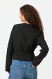 Neo Noir - Simmi Wrap Blouse 164152 - Black Fashion