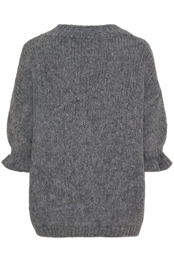 Marta Du Chateau - Mdcodette Knit 9162 - Medium Grey Hot on Sale