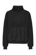 Only - Onllia Life L S Half Zip Teddy Swt - 4674076 Black Online now