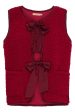 Marta Du Chateau - Mdcgudrun Vest 24583 - Wine Fashion