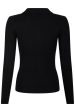 Neo Noir - Panama Knit Blouse 164017 - Black Supply