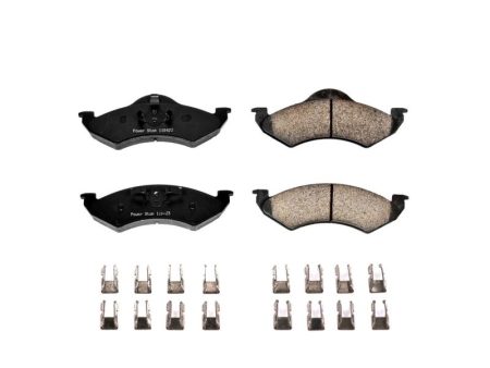 Power Stop 00-02 Dodge Dakota Front Z17 Evolution Ceramic Brake Pads w Hardware Sale