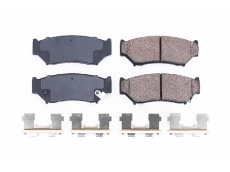 Power Stop 00-04 Chevrolet Tracker Front Z17 Evolution Ceramic Brake Pads w Hardware For Discount