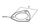 Triangle Gasket for 2.5  Piping Flanges (Type E) Online Hot Sale