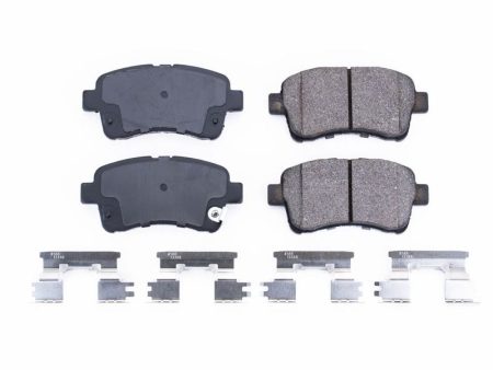 Power Stop 02-05 Suzuki Aerio Front Z17 Evolution Ceramic Brake Pads w Hardware For Discount