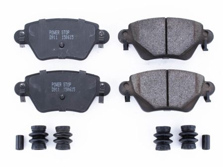 Power Stop 02-05 Jaguar X-Type Rear Z17 Evolution Ceramic Brake Pads w Hardware Discount