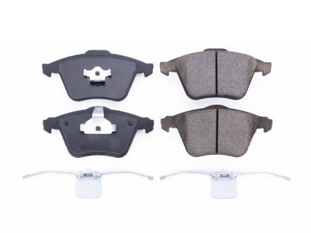 Power Stop 07-13 Mazda 3 Front Z17 Evolution Ceramic Brake Pads w Hardware For Cheap