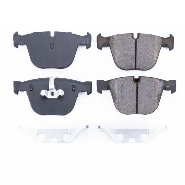 Power Stop 10-17 BMW 535i GT Rear Z17 Evolution Ceramic Brake Pads w Hardware Online Sale