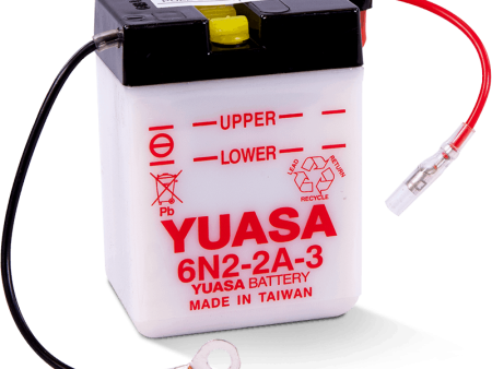 Yuasa 6N2-2A-3 Conventional 6 Volt Battery Fashion