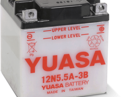 Yuasa 12N5.5A-3B Conventional 12 Volt Battery Online Sale