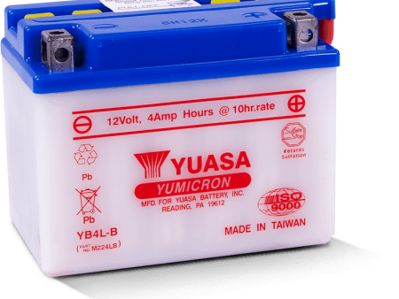 Yuasa YB4L-B Yumicron 12 Volt Battery Fashion