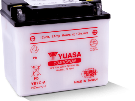 Yuasa YB7C-A Yumicron 12 Volt Battery Online Sale