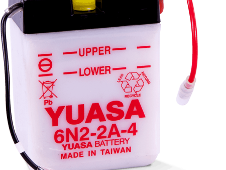 Yuasa 6N2-2A-4 Conventional 6 Volt Battery For Discount