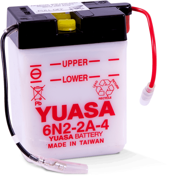 Yuasa 6N2-2A-4 Conventional 6 Volt Battery For Discount