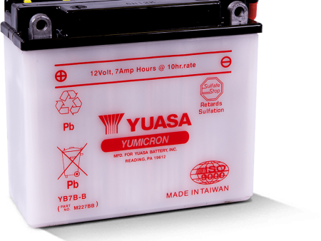 Yuasa YB7B-B Yumicron 12 Volt Battery Discount