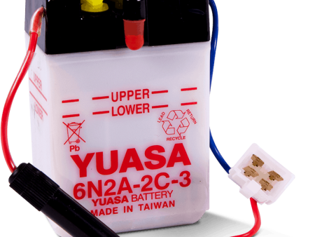 Yuasa 6N2A-2C-3Conventional 6 Volt Battery For Cheap