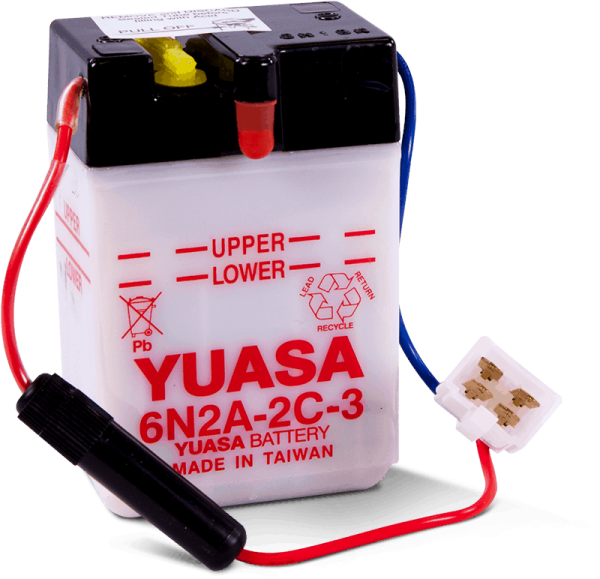 Yuasa 6N2A-2C-3Conventional 6 Volt Battery For Cheap