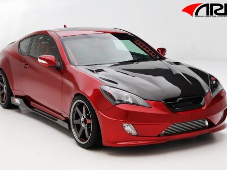 2010-2012 Hyundai Genesis Coupe S-FX Fiberglass Front Wide Fender Online Sale