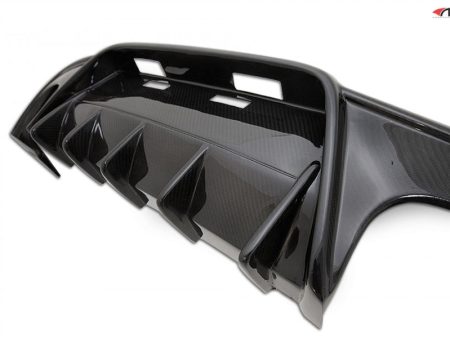 2010-2016 Hyundai Genesis Coupe S-FX Carbon Fiber Rear Diffuser Hot on Sale