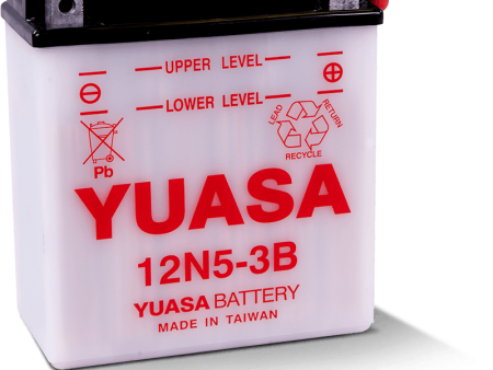 Yuasa 12N5-3B Conventional 12 Volt Battery Online Hot Sale