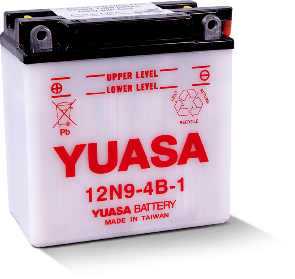 Yuasa 12N9-4B-1 Conventional 12 Volt Battery Supply