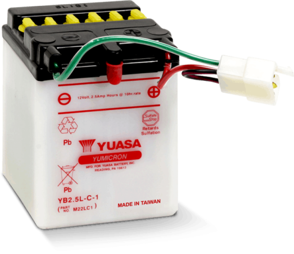 Yuasa YB2.5L-C-1 Yumicron 12 Volt Battery Sale