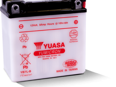 Yuasa YB7L-B Yumicron 12 Volt Battery on Sale