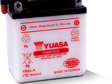 Yuasa YB3L-B Yumicron 12 Volt Battery Hot on Sale