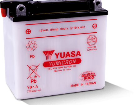 Yuasa YB7-A Yumicron 12 Volt Battery Online Sale